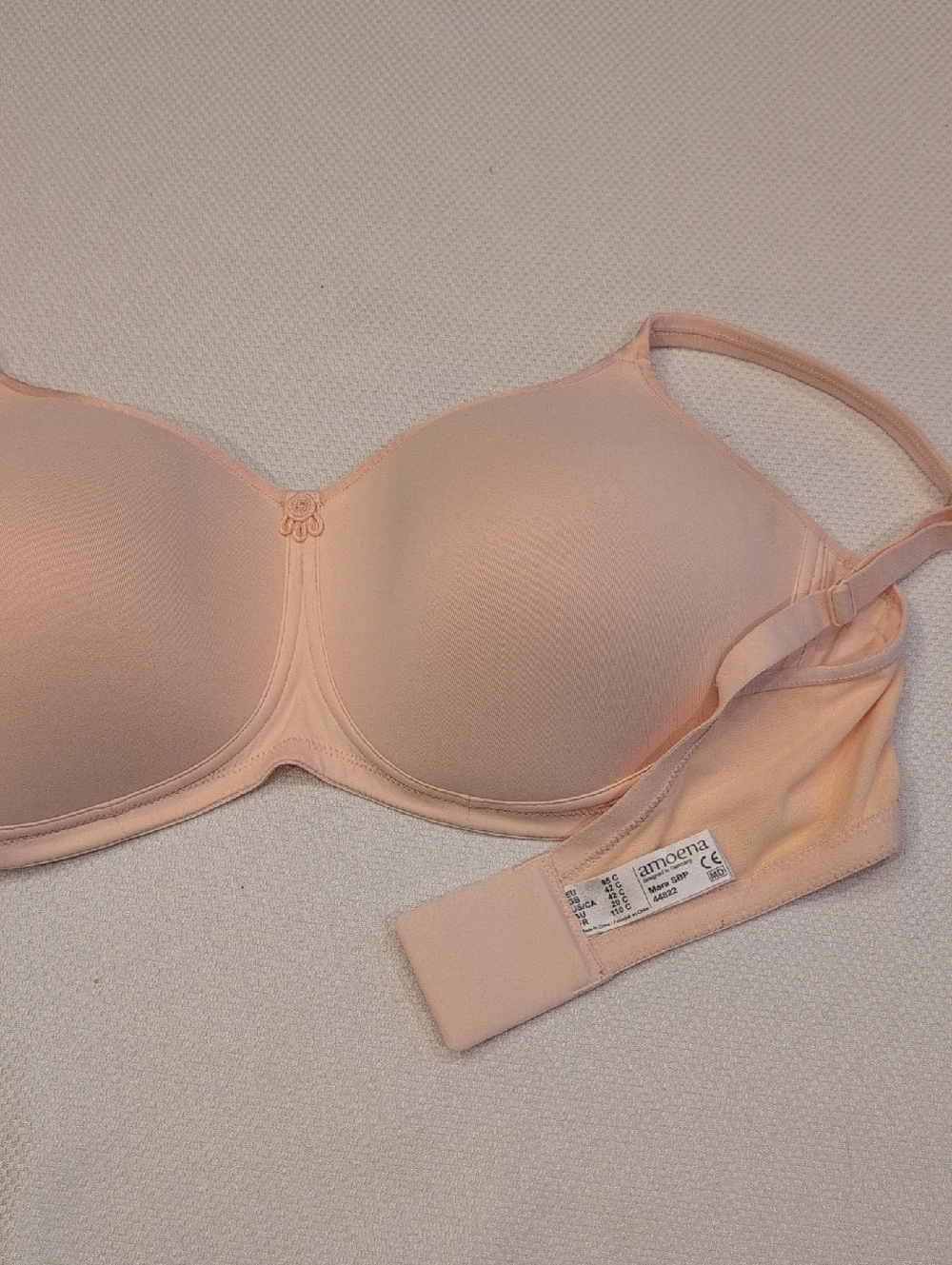 Amoena Mastectomy Light Nude Molded T-Shirt Bra